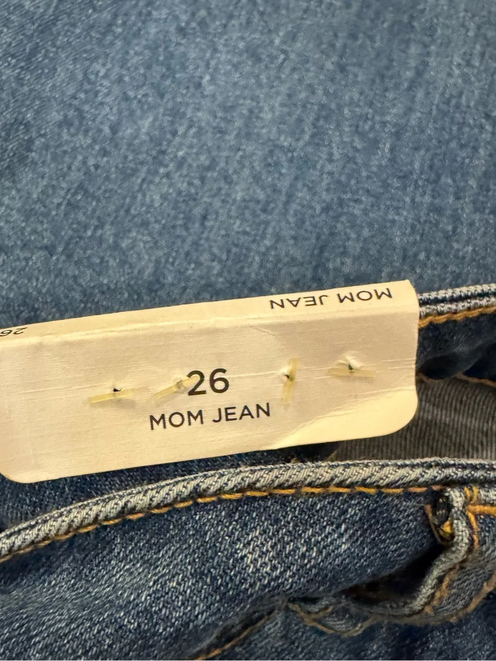 PacSun Women's Size 26 NWT Blue Denim Mom Jeans High Rise Casual 90's Y2K